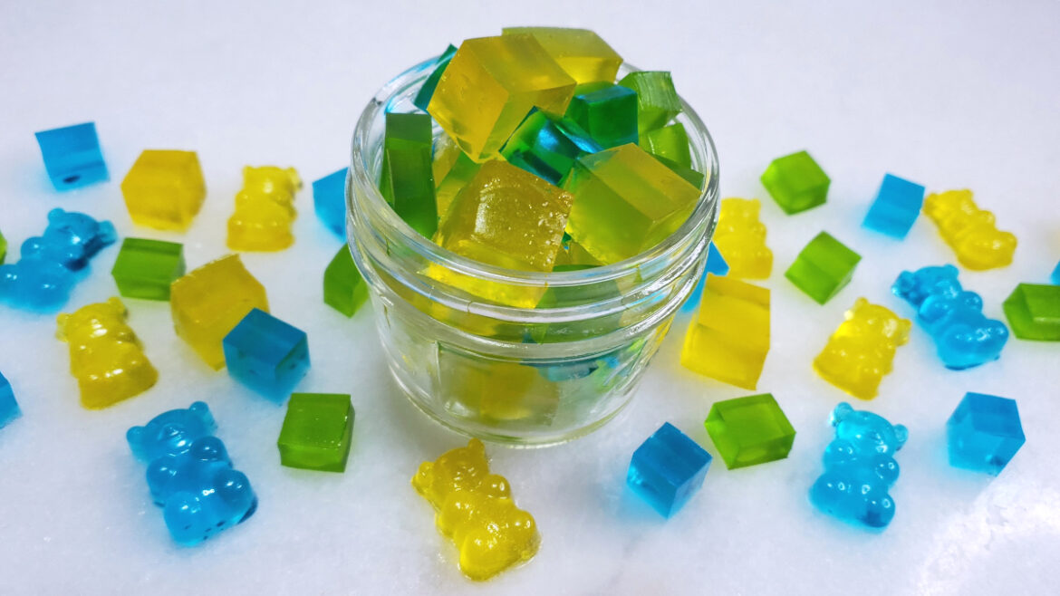 High Intensity: 100 MG Extra Strength D9 THC Brick Gummies for the Bold